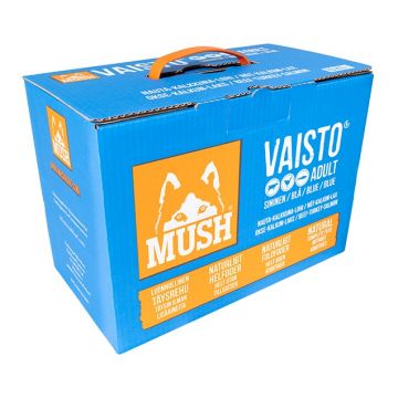 50332 Mush Vaisto sininen 10kg (nauta-kalkkuna-lohi)