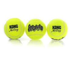AirKONG Squeakair Tennisball vinkupallo M, 3 kpl
