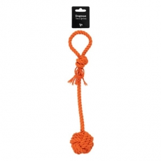 Lelu Narupallo kahvalla Oranssi M 35cm