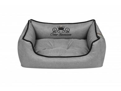 CAZO Soft Bed Royal Line Grey 95 × 75cm (L1001D)