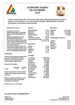 Altromin marsu elatus 1 kg