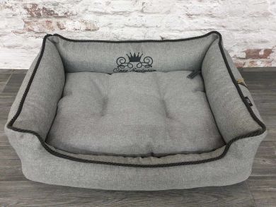 CAZO Soft Bed Royal Line Grey 75 × 60cm (L1001C)
