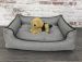 CAZO Soft Bed Royal Line Grey 75 × 60cm (L1001C)