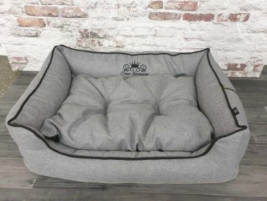 CAZO Soft Bed Royal Line Grey 95 × 75cm (L1001D)