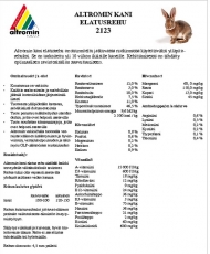 Altromin kani elatus 1 kg 