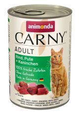 Animonda Carny Adult nauta, kalkkuna, kani 400g