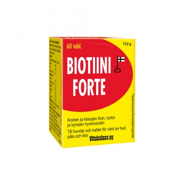 Biotiini forte sis. sinkki ja metioniini, 60 tabl.