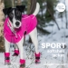 Sport Softshell koirantakki pinkki
