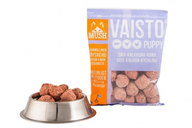 50312 Vaisto Puppy Sika-kalkkuna-kana-ateria vaaleanliila 800 g