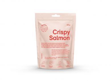 Crunchy Snack Salmon with Blueberries 150 g, lohimakupala