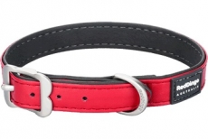 Elegant Vegan Leather koiranpanta punainen