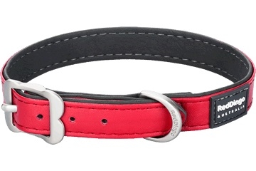 Elegant Vegan Leather koiranpanta punainen