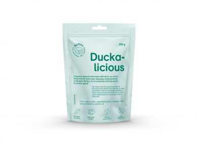 Semi-moist Snack Duck with Rosemary 200 g, puolikostea ankkamakupala