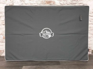 CAZO Mattress Outdoor Maxy - grey 7 × 120 × 80cm (1742C)