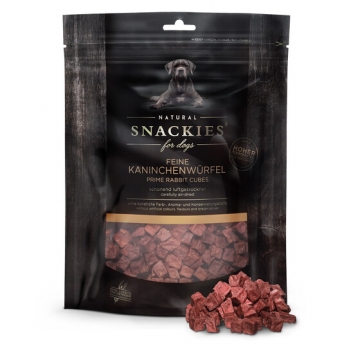 Natural Snackies Ilmakuivatut kaninlihakuutiot 180 g