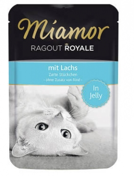 Miamor Ragout Royale Lohi hyytelössä 100 g