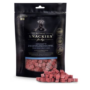 Natural Snackies Hearty goat meat cubes 170 g 