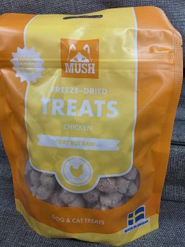 Mush treats 79351 pakastekuivattu kana 55 g