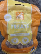 Mush treats 79365 pakastekuivattu kanan sydän 50 g