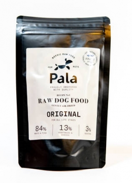 Pala Original Raw Dog Food recipe 1.) Naudanliha, Lohi & Kana - kaiken ikäisille koirille 100 g 