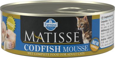 Matisse Codfish Mousse kissan täysravinto 85 g (turska)