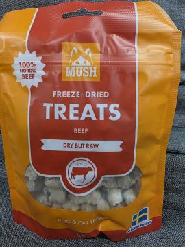 Mush treats 79352 pakastekuivattu nauta 55 g