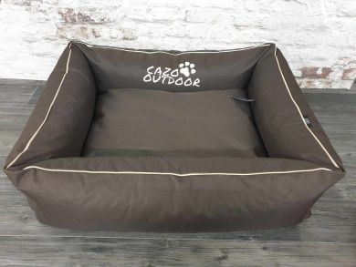 CAZO Bed Outdoor Maxy - brown 85 × 65cm (L1702B)