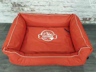 CAZO Bed Outdoor Maxy - red 20 × 80 × 65cm (L1716A)