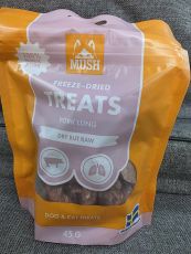 Mush treats 79364 pakastekuivattu sian keuhko 45 g