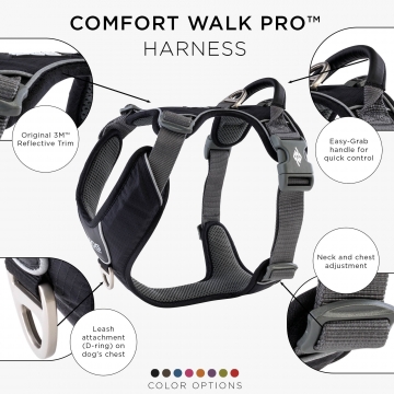 Dog Copenhagen Comfort Walk Pro™ Harness black