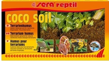 Sera reptil Coco soil Terrarium humus