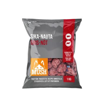 50642 Basic Mush sika-nauta annospullat 1 kg 