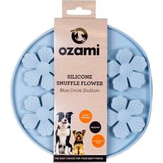 Ozami Snuffle Flower Blue Circle 21x21cm
