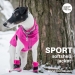 Sport Softshell koirantakki pinkki