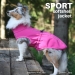 Sport Softshell koirantakki pinkki