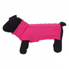 Wooly Sweater Hot Pink
